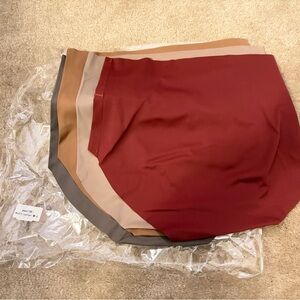 NWT Shecurve SEAMLESS HIGH-WAIST NO SHOW COMFORT PANTIES 5-pack